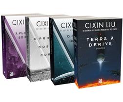 Kit - O Problema dos 3 Corpos: 3 Volumes + Terra à deriva: Contos (Cixin Liu)