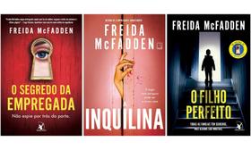 Kit O segredo da empregada + A inquilina + O filho perfeito - Freida McFadden - Arqueiro