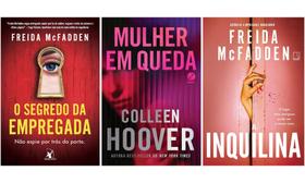 Kit O segredo da empregada + Mulher em queda + A inquilina