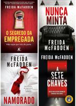 Kit O segredo da empregada + Nunca minta + O namorado + A sete chaves - Freida McFadden - Arqueiro Kit O segredo da empregada + Nunca minta + O namorado + A sete chaves - Freida McFadden - Arqueiro