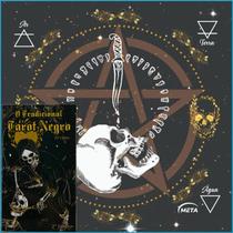 Kit O Tradicional Taro Negro 22 Cartas Plastific + Toalha Kit O Tradicional Taro Negro 22 Cartas Plastific + Toalha