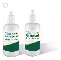 Kit O2 Oleo De Girassol Ozonizado 30ml Corpo E Rosto