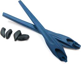 Kit Oakley Hastes + 2 Borrachas Flak 2.0 Navy