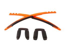 Kit Oakley Hastes + 2 Borrachas Jawbreaker Orange BLK