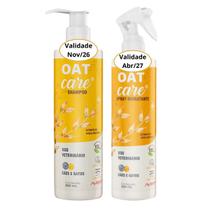 Kit Oat Care Shampoo e Spray Hidratante 200ml Avert para Cães e Gatos Kit Oat Care Shampoo e Spray Hidratante 200ml Avert para Cães e Gatos
