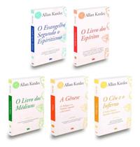Kit Obras Básicas 5 livros Allan Kardec