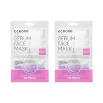 Kit Oceane Máscara Facial Sérum Retinol Com 2 Unidades