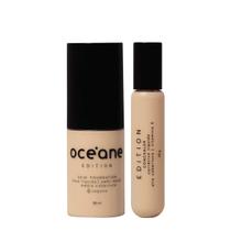 Kit Océane Skin Foundation 230L e Concealer Fair Claro (2 produtos) Kit Océane Skin Foundation 230L e Concealer Fair Claro (2 produtos)
