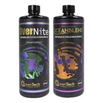 Kit Oceantech Overnite + Oceanblend 500Ml Reforço Biológico