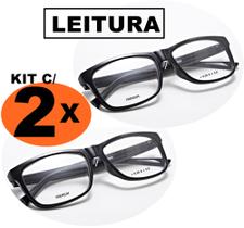 Kit Óculos De Leitura Descanso Com Grau Masculino Feminino - SHOP-1