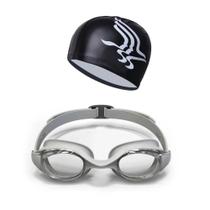 Kit Óculos de Natação Adulto Profissional Com Touca
