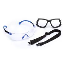 Kit óculos de proteção transparente 3m solus 1000 Epi