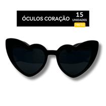 Kit Óculos Escuro MADU Coração Festa Balada Casamento Com Proteção UV400 Kit Óculos Escuro MADU Coração Festa Balada Casamento Com Proteção UV400