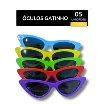 Kit Óculos Escuro MADU Gatinho Festa Balada Casamento Com Proteção UV400