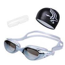 Kit Óculos + Touca e Estojo para Natação Adulto Profissional