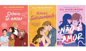 Kit Odeio Te Amar + Amor, Teoricamente + Não É Amor - Ali Hazelwood Kit Odeio Te Amar + Amor, Teoricamente + Não É Amor - Ali Hazelwood