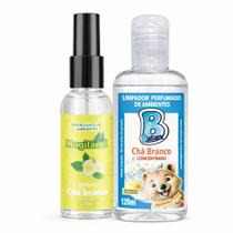 Kit odorizador ambiente 120ml cha branco casa cheirosa