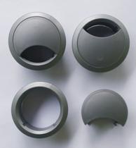 Kit Oferta 100 Passa Fio Cinza 46mm Pequeno ( Passa Cabo ) Kit Oferta 100 Passa Fio Cinza 46mm Pequeno ( Passa Cabo )