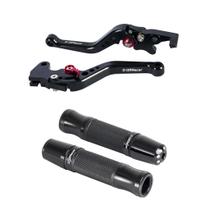 Kit Off Racer Manopla Punho Jupiter Manete Esportivo Moto Cb 1000r Kit Off Racer Manopla Punho Jupiter Manete Esportivo Moto Cb 1000r