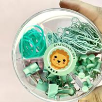 Kit Office Clips E Alfinete Para Escritório DF-0302