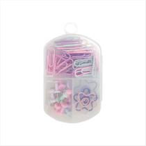 Kit office mini Kit tom pastel com 59 peças ZQ902