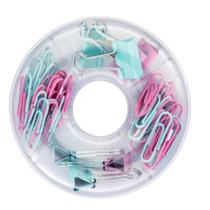 Kit Office Prendedores Tutti-Frutti Com 70 Peças Cl0012 Brw