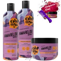 Kit Oh My Amarelou Geral 300ml 3 Itens - Oh My!
