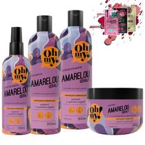 Kit Oh My Amarelou Geral 300ml 4 Itens Kit Oh My Amarelou Geral 300ml 4 Itens