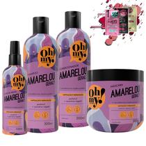 Kit Oh My Amarelou Geral 500ml 4 Itens Kit Oh My Amarelou Geral 500ml 4 Itens