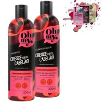 Kit Oh My! Cresce Forte, Cabelão! 300ml 2 Itens