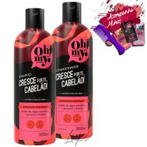 Kit Oh My! Cresce Forte, Cabelão! 500ml 2 Itens