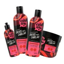 Kit Oh My! Cresce Forte, Cabelão! 500ml (4 Itens)