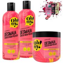 Kit Oh My Desmaia Sem Dó E Nem Piedade 500ml 3 Itens Kit Oh My Desmaia Sem Dó E Nem Piedade 500ml 3 Itens