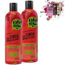 Kit Oh My Era Força Que Me Faltava 300ml 2 Itens Kit Oh My Era Força Que Me Faltava 300ml 2 Itens