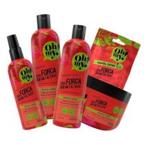 Kit Oh My! Era Força Que Me Faltava! 300ml (5 Itens) Kit Oh My! Era Força Que Me Faltava! 300ml (5 Itens)