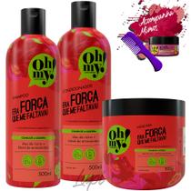 Kit Oh My Era Força Que Me Faltava 500ml 3 Itens Kit Oh My Era Força Que Me Faltava 500ml 3 Itens