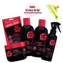 Kit Oh My! Era força que me faltava! Arginina Rícino 4 Itens Kit Oh My! Era força que me faltava! Arginina Rícino 4 Itens