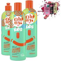 Kit Oh My! Kids Cachinho Perfeito! Sh Cond e Creme 300gr Kit Oh My! Kids Cachinho Perfeito! Sh Cond e Creme 300gr