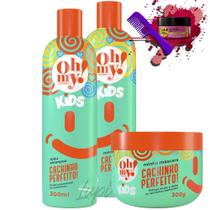 Kit Oh My! Kids Cachinho Perfeito! Shampoo Cond Másc 300gr