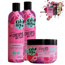 Kit Oh My! Meu Crespo, Meu Tudo! 300ml - 3 itens