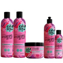 Kit Oh My Meu Crespo, Meu Tudo! Low/No Poo Completo 5 Itens Kit Oh My Meu Crespo, Meu Tudo! Low/No Poo Completo 5 Itens