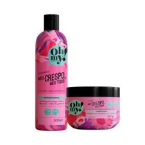Kit Oh My Meu Crespo Meu Tudo Vegano Shampoo e Máscara 300ml Kit Oh My Meu Crespo Meu Tudo Vegano Shampoo e Máscara 300ml