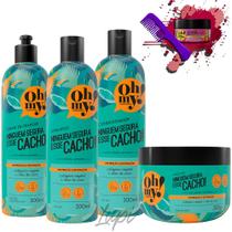 Kit Oh My Ninguém Segura Esse Cacho 300ml 4 Itens Kit Oh My Ninguém Segura Esse Cacho 300ml 4 Itens
