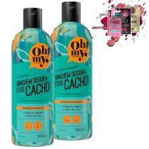 Kit Oh My Ninguém Segura Esse Cacho 500ml 2 Itens Kit Oh My Ninguém Segura Esse Cacho 500ml 2 Itens