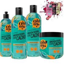 Kit Oh My Ninguém Segura Esse Cacho 500ml 4 Itens Kit Oh My Ninguém Segura Esse Cacho 500ml 4 Itens
