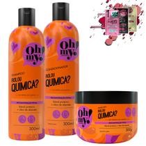 Kit Oh My Rolou Química 300ml 3 Itens
