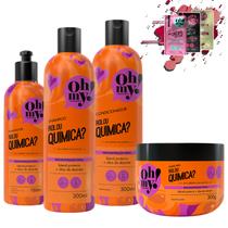 Kit Oh My Rolou Química 300ml 4 Itens