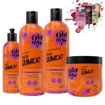 Kit Oh My Rolou Química 500ml 4 Itens
