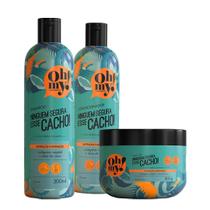 Kit Oh My Shampoo Cond Másc Ninguém Segura Esse Cacho 300Ml