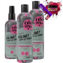 Kit Oh My! Volume Agora Eu Tenho! Sh Cond 300ml Spray 150ml Kit Oh My! Volume Agora Eu Tenho! Sh Cond 300ml Spray 150ml